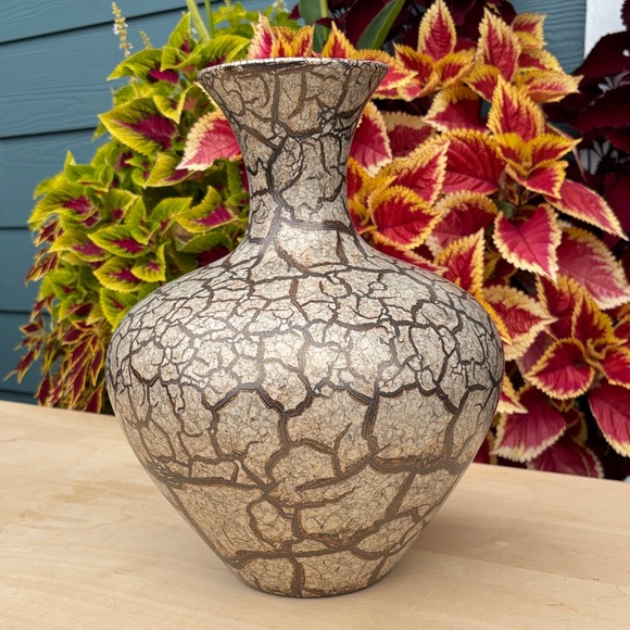 Vintage Royal Haeger Pottery Safari Glaze Vase - Picture 1 of 7